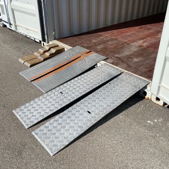 the selection of car ramps available for use at storage solutions