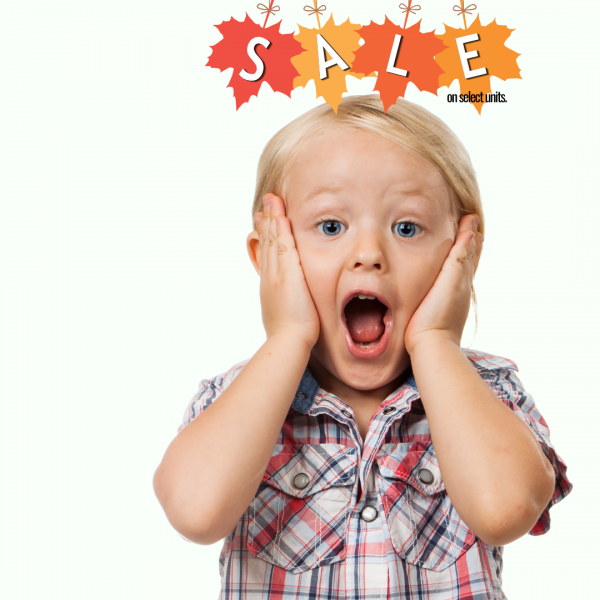 Storage Rental Sale at Storage Solutions